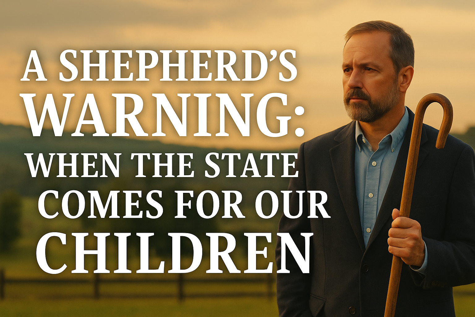 A Shepherd’s Warning: When the State Comes for Our Children